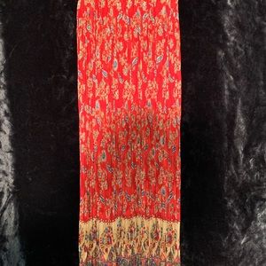 Stonebridge red maxi skirt medium.